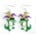 NEW!! 2.5" Acrylic Gator Earrings