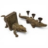 7" Natural Gator Bookends (Fall 2026 shipping)