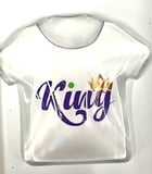 NEW!! T-Shirt KING Magnet 2"