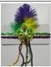 NEW!! XL Fleur de Lis Sequin Stretch Headband
