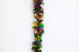 1.5" X 9' MARDI GRAS TINSEL GARLAND