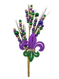 NEW!! 28.5" Berry and Fleur de LIs Stem