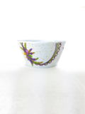 100% Melamine Beads and Feather Design Bowl 6"